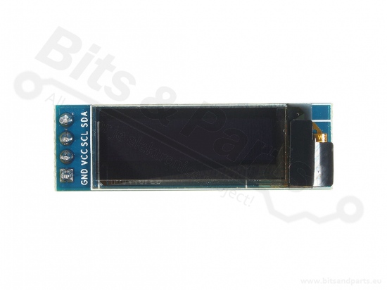 Display OLED 128x32 0.91 inch I2C White